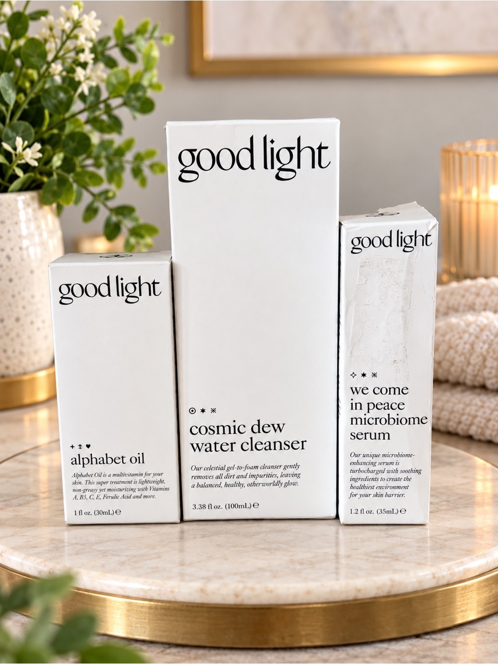 good light 3-Piece Skincare Bundle – Full Size KOREAN Beauty